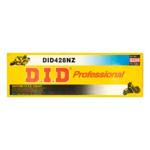 Cadena para moto 428NZ SDH x 60L Reforzada DID 