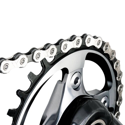 Cadena para bicicleta 11 pasos 1/2x11/128 118L negra EPT KMC 