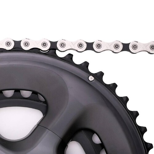 Cadena para bicicleta 11 pasos 1/2x11/128 118L negra EPT KMC 