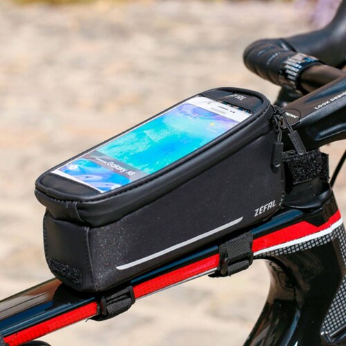 Bolsa para Bicicleta con Porta Celular Console Pack Zefal 