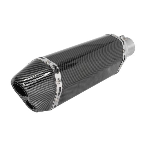Escape para moto doble salida 35/51mm Universal Kinlley 
