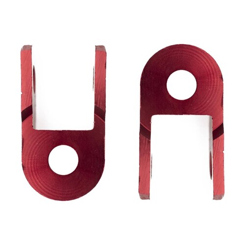 Extension Aumento Para Amortiguador De Moto Universal Rojo 