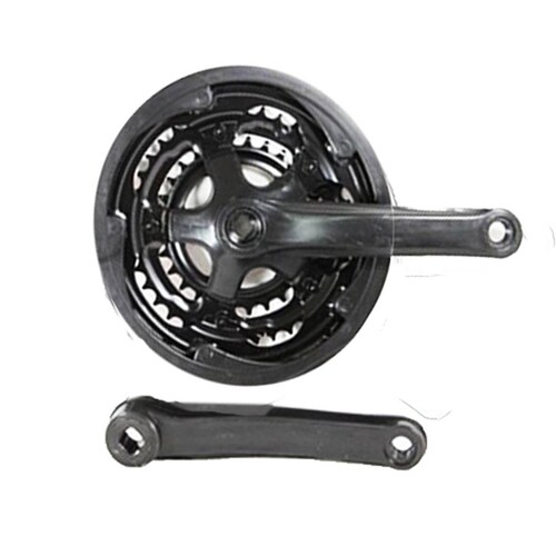 Triple multiplicacion 28/38/48D negra eje/cuadrado Spider JXH-303 Accura 