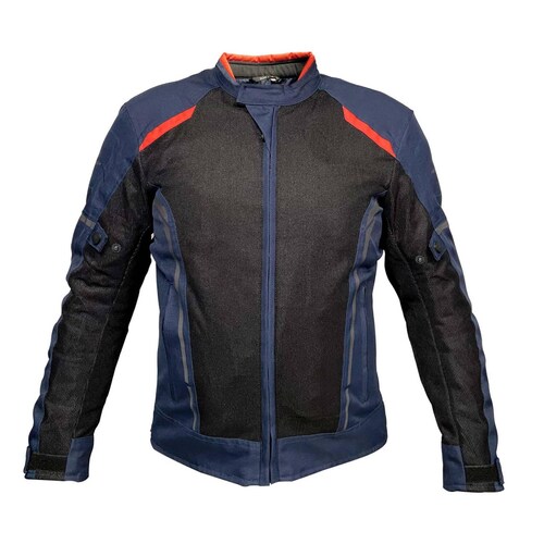 Chamarra moto con protecciones Talla L Meshtec Hebotech 
