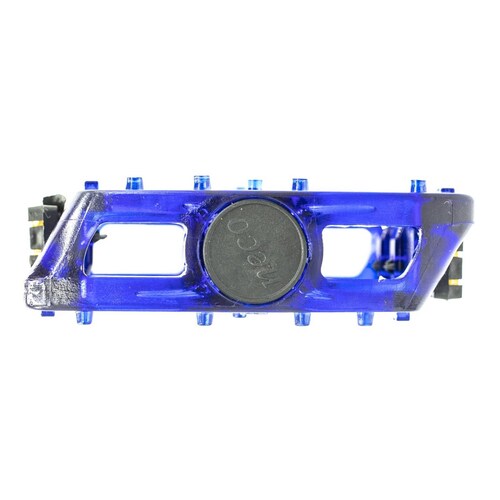 Pedales para bicicleta MTB 9/16 azul transparente WP-601 Mariluz 