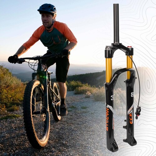 Tijera bicicleta R29 con bloqueo Suspension Mariluz 