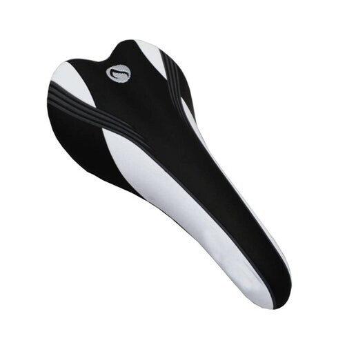 Asiento para bicicleta montaña WL-5109 negro blanco Vealen 