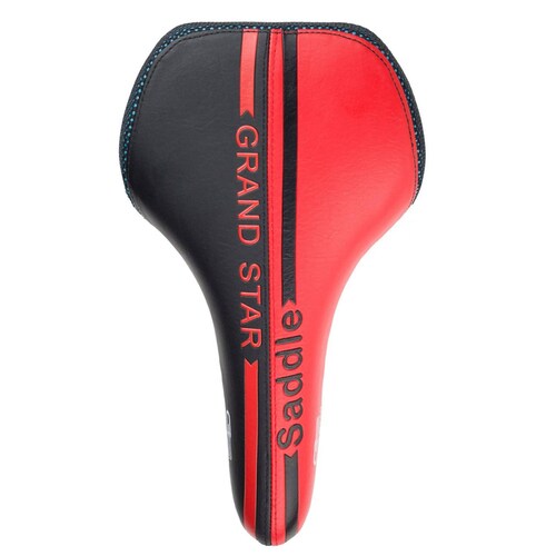 Asiento Sillin Para Bicicleta MTB Negro Rojo 