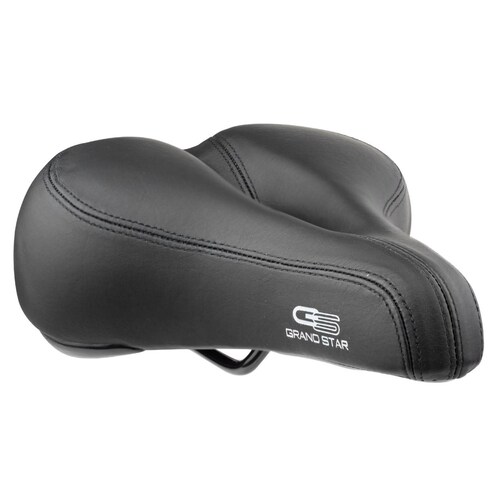 Asiento Sillin Para Bicicleta Urbana Prostatico Negro 