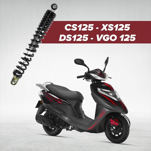 Amortiguador trasero para moto CS125 XS125 DS125 VGO Kinlley 
