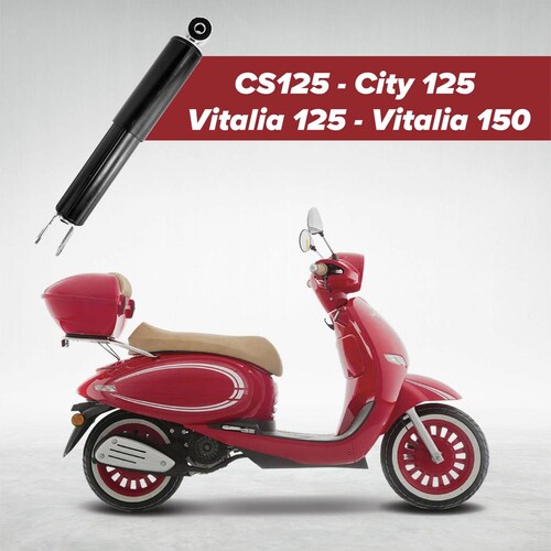 Amortiguador para moto CS 125 City 125 Vitalia Del Kinlley 