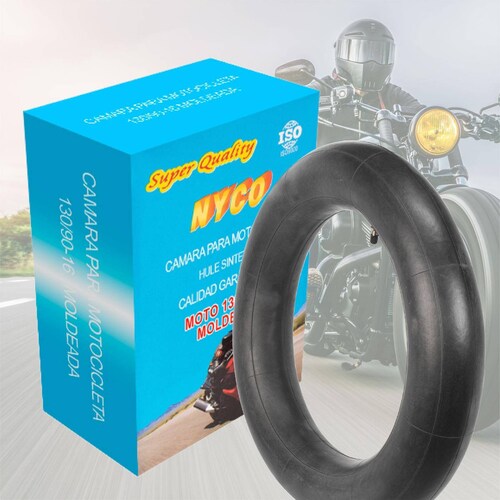 Camara 130/90-16 para llanta de moto Universal Nyco 