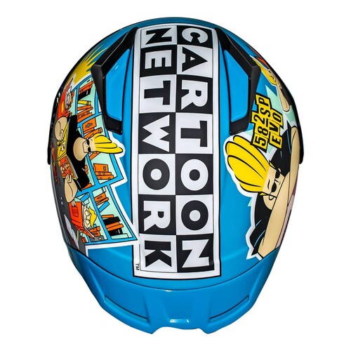 Casco para motociclista talla S integral Johnny Bravo Shaft 