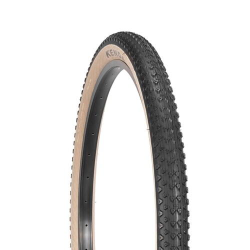 Llanta 29 x 2.20 K1127A Honey Badger XC Sport 60 TPI negra - cara café claro Kenda 