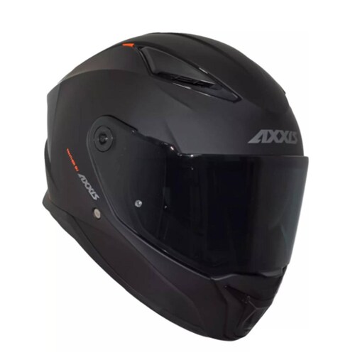 Casco para motociclista talla XL integral Panther solid A1 negro matte Axxis 