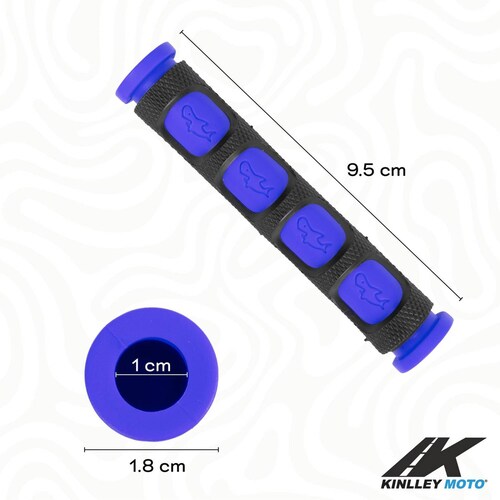 Protectores manijas azul para moto Universal Kinlley 