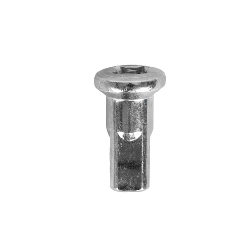 Rayo para motocicleta 8g 150mm Twisted electro plateado (36 piezas) Mariluz 