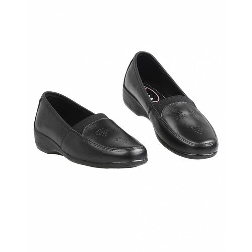 Zapato Confort Mujer Salvaje Tentación Negro 04102500 Piel 