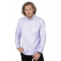 Camisa Morada Hombre