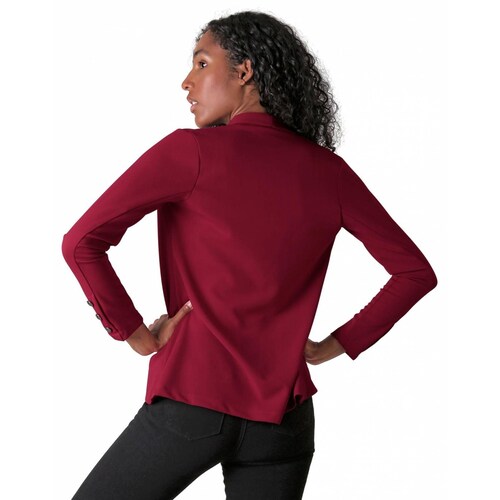 Saco Mujer Formal Blazer Rojo Stfashion 79304213 .