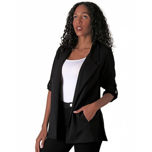 Saco Mujer Formal Blazer Negro Stfashion 79304211 .