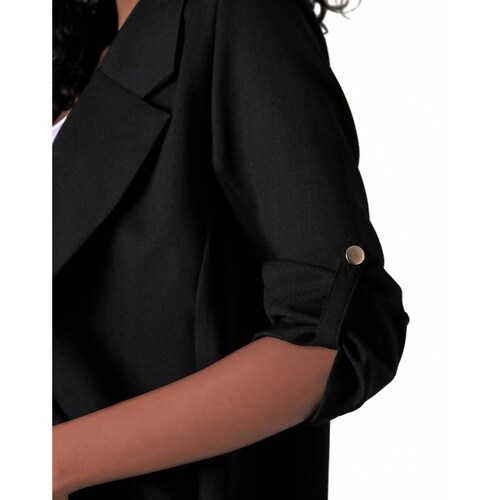 Saco Mujer Formal Blazer Negro Stfashion 79304211 .