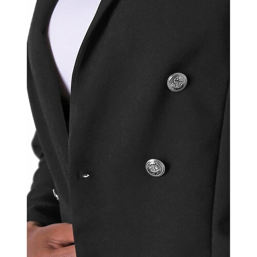 Saco Mujer Formal Blazer Negro Stfashion 79304229 .