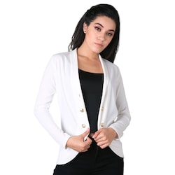 Blazer Blanco Mujer