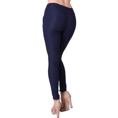 Pantalón Mujer Vestir Slim Azul Barbary 65700435 Marino 28