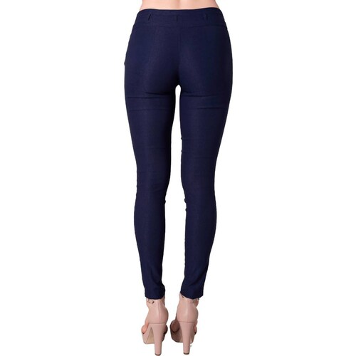 Pantalón Mujer Vestir Slim Azul Barbary 65700435 Marino 28