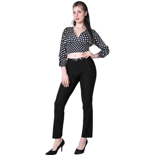 Pantalón Mujer Vestir Negro Barbary 65700401 9