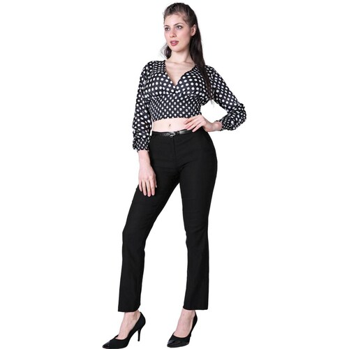 Pantalón Mujer Vestir Negro Barbary 65700401 11