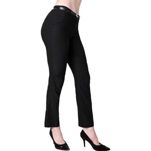 Pantalón Mujer Vestir Negro Barbary 65700401 11