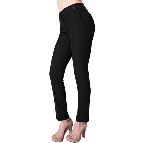 Pantalón Mujer Vestir Recto Negro Barbary 65703002 11