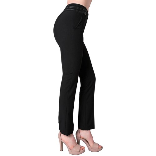 Pantalón Mujer Vestir Recto Negro Barbary 65703002 11