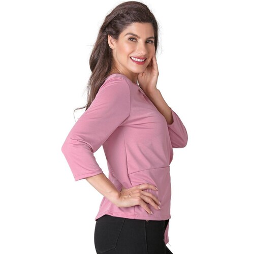 Blusa Mujer Rosa Stfashion 50004619 .