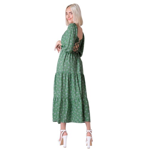 Vestido Mujer Casual Verde Stfashion 64104728 .