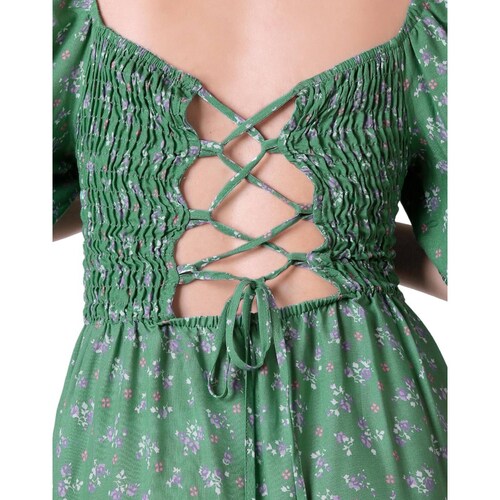 Vestido Mujer Casual Verde Stfashion 64104728 .