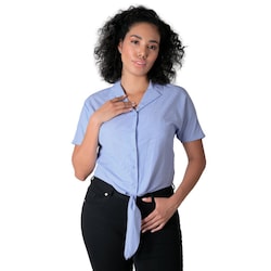 Blusas Azul Cielo Mujer