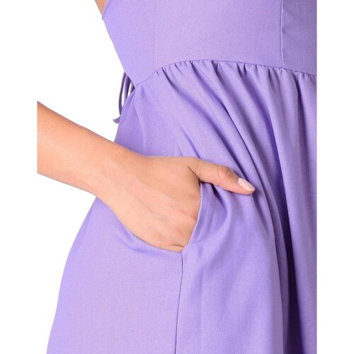 Vestido Mujer Casual Morado Stfashion 64104824 .