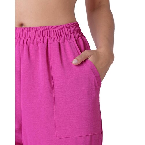 Pantalón Moda Cargo Mujer Rosa Stfashion 52404634 .