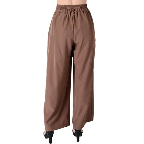 Pantalón Mujer Moda Recto Beige Stfashion 69704806 .