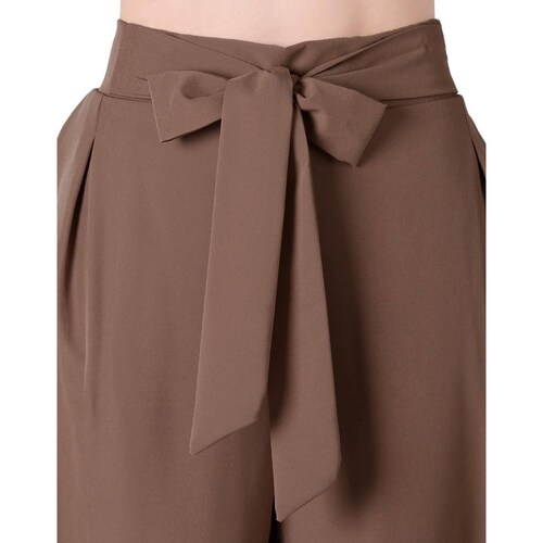 Pantalón Mujer Moda Recto Beige Stfashion 69704806 .