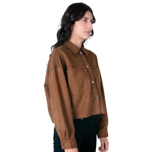 Chamarra Mujer Café Stfashion 54404830 .