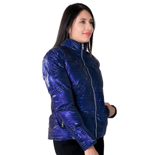 Chamarra Mujer Azul Roosevelt 50104864 