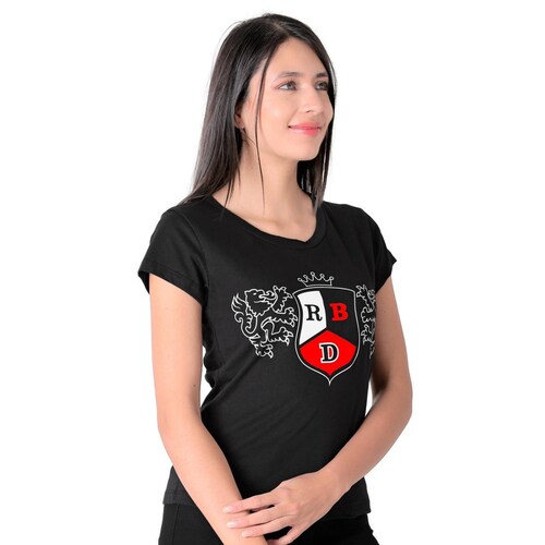 Playera Mujer Moda Camiseta Negro Rbd Rebelde 58204866 .