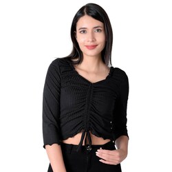 Blusa Mujer Negro Stfashion 75504805 .