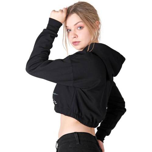 Sudadera Mujer Moda Con Capucha Negro Peanuts 58204869 .