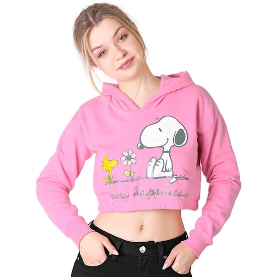 Sudaderas Cortas Con Capucha Sudadera Cropped Con Cremallera Ryderwear Luxe  Rosa Sudaderas Rosas Mujer