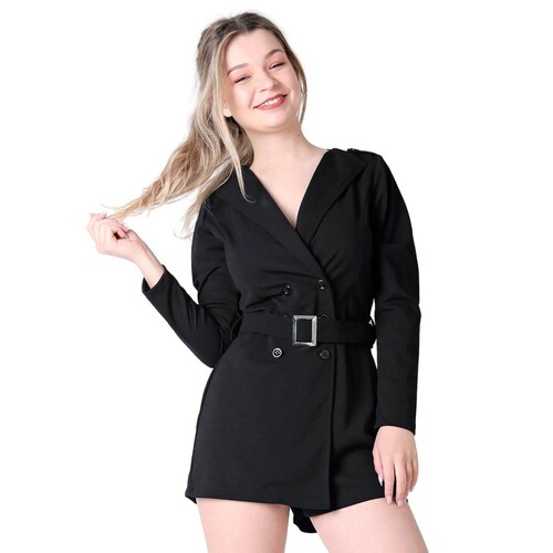 Jumpsuit Mujer Formal Negro Stfashion 79304808 .